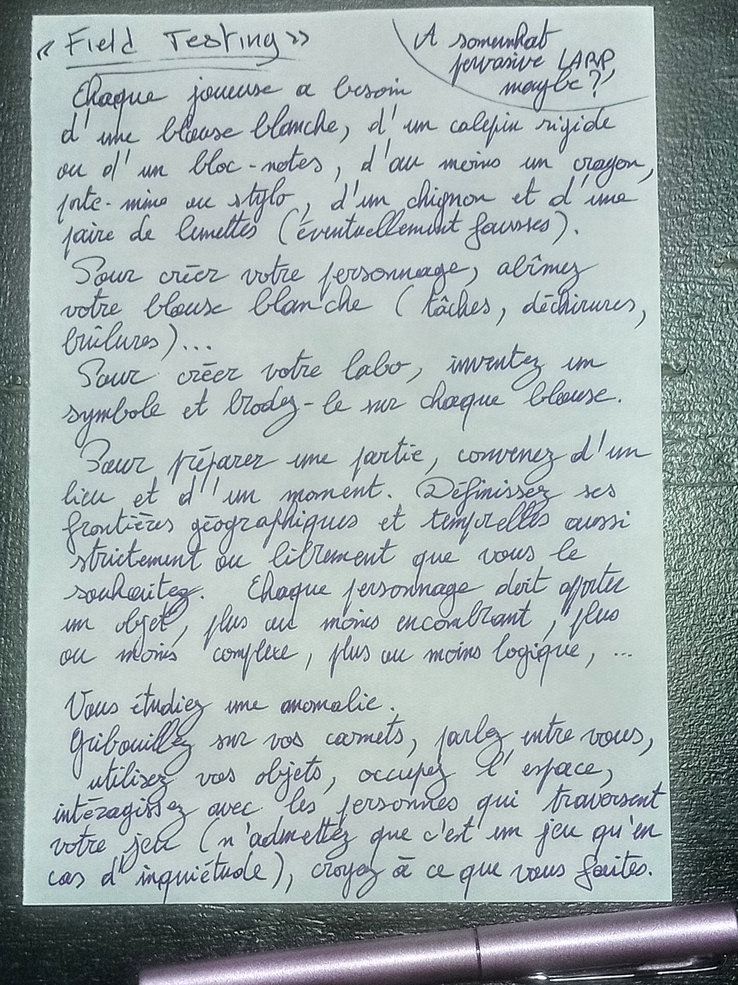 Manuscrit